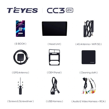 Navigatie Auto Teyes CC3 2K Dodge Magnum 2003-2007 4+64GB 9.5" QLED Octa-core 2Ghz, Android 4G Bluetooth 5.1 DSP - Img 8