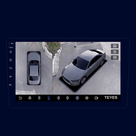 Navigatie Auto Teyes CC3 360° Volvo S60 2011-2018 6+128GB 9" QLED Octa-core 1.8Ghz, Android 4G Bluetooth 5.1 DSP - Img 5
