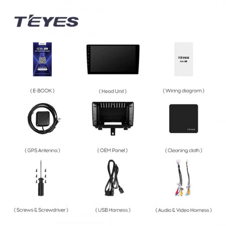 Navigatie Auto Teyes CC3 Split Audi Q3 8U 2011-2018 4+32GB 9" QLED Octa-core 1.8Ghz, Android 4G Bluetooth 5.1 DSP - Img 7