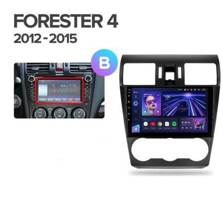 Navigatie Auto Teyes CC3L Subaru Forester 4 2012-2018 4+32GB 9" IPS Octa-core 1.6Ghz Android 4G Bluetooth 5.1 DSP - Img 8