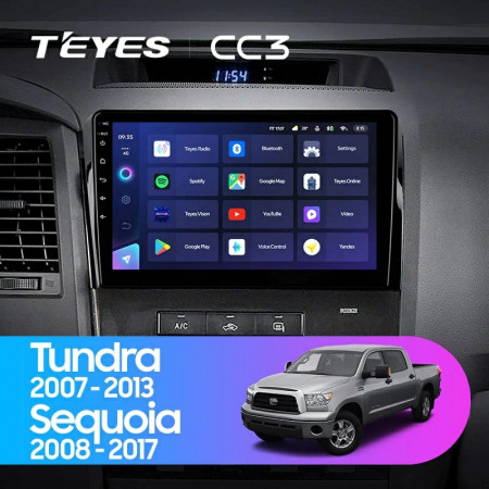 Navigatie Auto Teyes CC3L WiFi Toyota Sequoia XK60 2008-2017 2+32GB 10.2" IPS Quad-core 1.3Ghz, Android Bluetooth 5.1 DSP - Img 2