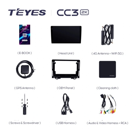Navigatie Auto Teyes CC4 Honda HR-V 2022-2024 8+128GB 10.36" QLED Octa-core 2.7Ghz, Android 4G Bluetooth 5.1 DSP - Img 4