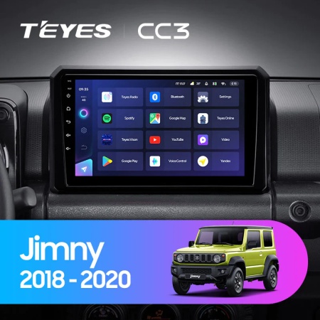 Navigatie Auto Teyes CC4 Suzuki Jimny 4 2018-2023 6+128GB 9.5" QLED Octa-core 2.7Ghz, Android 4G Bluetooth 5.1 DSP - Img 2