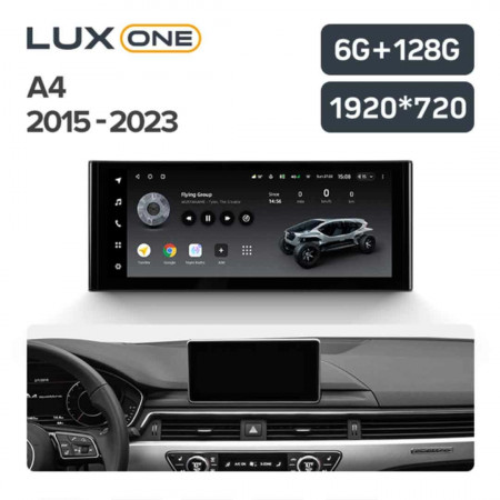 Navigatie Auto Teyes Lux One Audi A4 B9 2016-2023 6+128GB 12.3" IPS Octa-Core 2.0 GHz Android 4G DSP Bluetooth 5.1 - Img 2