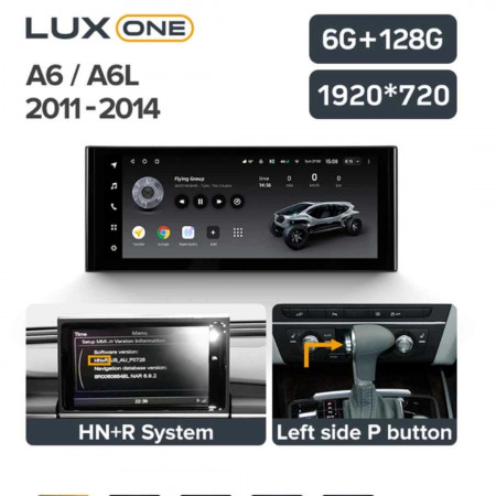 Navigatie Auto Teyes Lux One Audi A6 C7 2012-2014 6+128GB 12.3" IPS Octa-Core 2.0 GHz Android 4G DSP Bluetooth 5.1 - Img 3