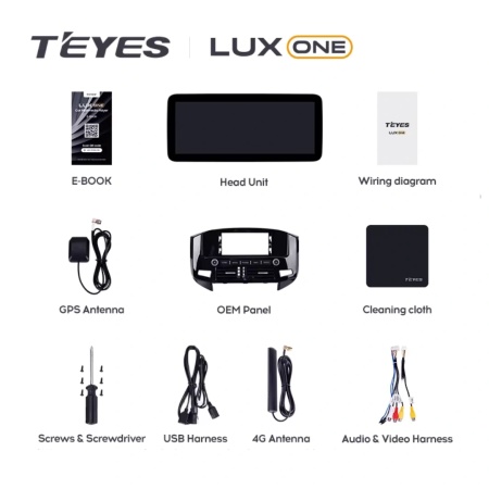 Navigatie Auto Teyes Lux One Mitsubishi Pajero 4 V80 2006-2021 4+32GB 12.3" IPS Octa-core 2Ghz, Android 4G Bluetooth 5.1 DSP - Img 9