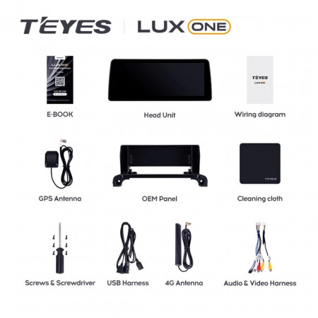 Navigatie Auto Teyes Lux One Peugeot 5008 2017-2023 6+128GB 12.3" IPS Octa-core 2Ghz, Android 4G Bluetooth 5.1 DSP - Img 6