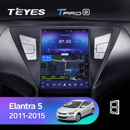 Navigatie Auto Teyes Tip Tesla TPRO 2 Hyundai Elantra 5 2010-2016 3+32GB 9.7" QLED Octa-core 1.8Ghz, Android 4G Bluetooth 5.1 DSP - Img 5