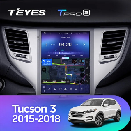 Navigatie Auto Teyes Tip Tesla TPRO 2 Hyundai Tucson 3 2015-2018 3+32GB 9.7" QLED Octa-core 1.8Ghz, Android 4G Bluetooth 5.1 DSP - Img 3