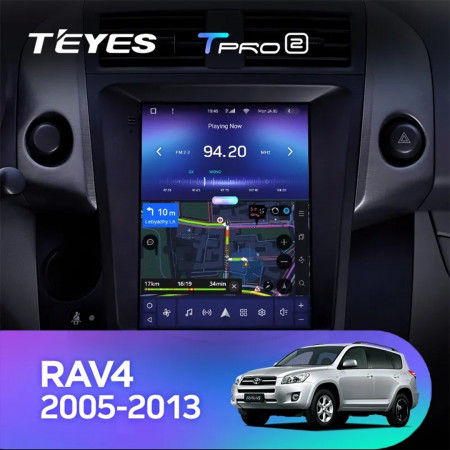 Navigatie Auto Teyes Tip Tesla TPRO 2 Toyota RAV4 XA30 2005-2013 3+32GB 9.7" QLED Octa-core 1.8Ghz, Android 4G Bluetooth 5.1 DSP - Img 3