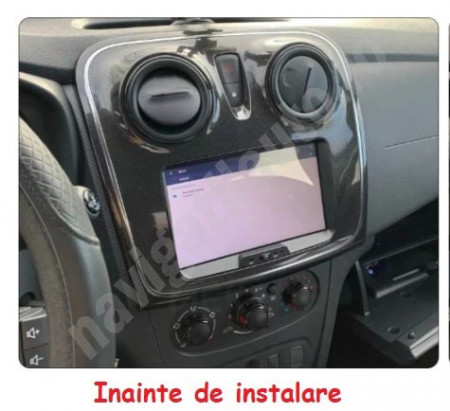NAVIGATIE PH3000 ANDROID 10.0 4GB RAM 64GB ROM WIFI USB GPS 4G QLED Carplay PENTRU DACIA RENAULT - Img 2