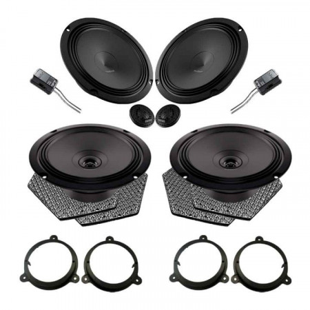 Pachet difuzoare auto Audison Prima dedicat Mazda 2 2012-2022, RMS 100W - Img 2