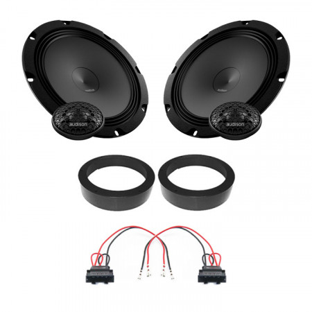 Pachet difuzoare auto Audison Prima dedicat usi fata Volkswagen Caddy 2003-2015, RMS 100W, 200mm - Img 2