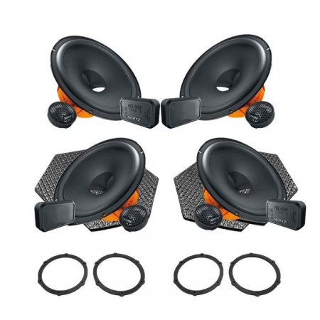 Pachet difuzoare auto Hertz Dieci dedicat Opel Corsa F 2019-, RMS 80W - Img 2