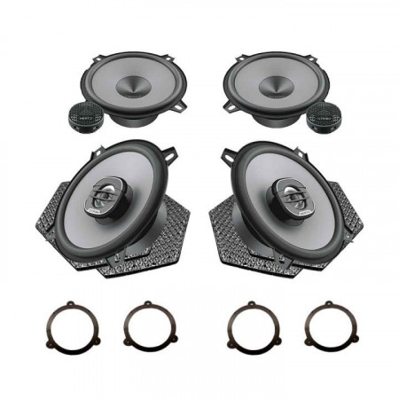 Pachet difuzoare auto Hertz Uno dedicat Renault Fluence 2009-2015, RMS 55W - Img 2