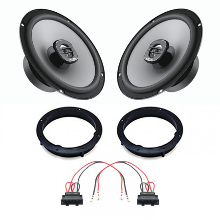 Pachet difuzoare auto Hertz Uno dedicat usi spate Skoda Fabia 2014-2021, RMS 55W - Img 2