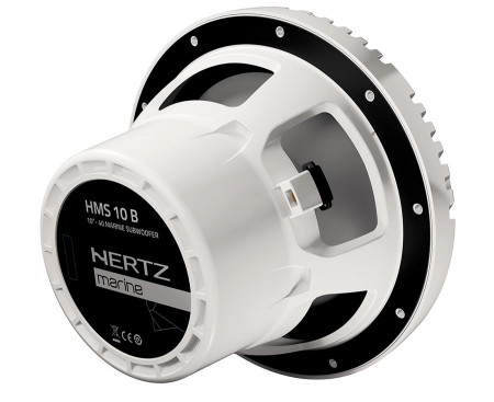 Subwoofer Marine Hertz HMS 10 B / C, Alb / Negru, 250mm, 250W RMS, 4Ω - Img 6