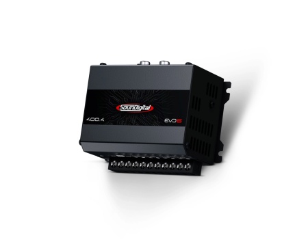Amplificator auto SounDigital 400.4 EVO 6 ,4 canale, 400 W - Img 4