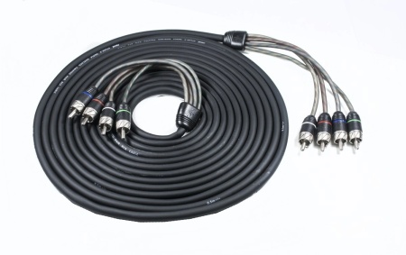 Cablu RCA Four Connect, 4-800256, Stage 2, 5.5 M, 4 canale - Img 2