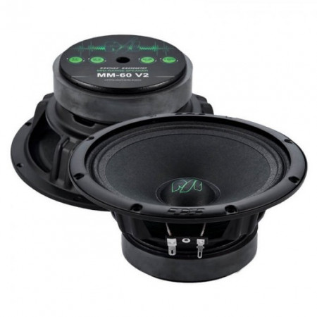 Difuzoare auto Deaf Bonce Machete MM-60 V2 set componente, 165mm, 90W RMS, 4Ω, set 2 difuzoare