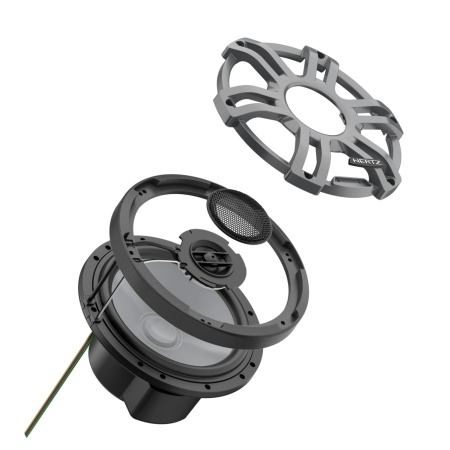 Difuzoare Marine Hertz HEX 7.7 S-LD-G, Negru, set coaxial 2 c?i, 196mm, 200W RMS - Img 4