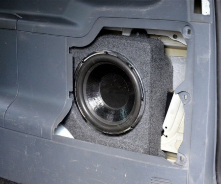 Incinta inchisa subwoofer dedicat Mercedes Viano W639 long, 300 mm, 25L - Img 4
