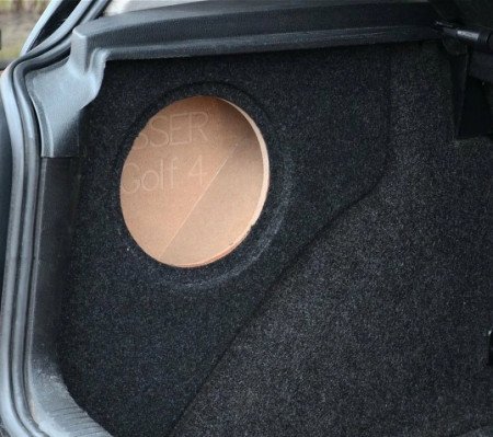 Incinta inchisa subwoofer dedicat Volkswagen Golf 4, 200 mm, 8L - Img 9