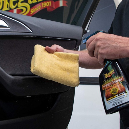 MEGUIAR&#039;S GOLD CLASS LEATHER CLEANER - SOLUTIE CURATARE PIELE SI VINILIN, 473 ML - Img 3