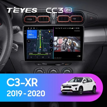 Navigatie Auto Teyes CC3 Citroen C3 XR 2019-2020 4+64GB 10.2" QLED Octa-core 1.8Ghz, Android 4G Bluetooth 5.1 DSP - Img 2