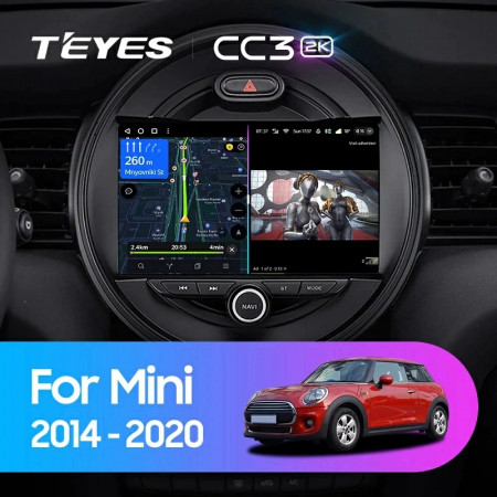 Navigatie Auto Teyes CC3 Mini 2014-2020 6+128GB 9" QLED Octa-core 1.8Ghz, Android 4G Bluetooth 5.1 DSP - Img 2
