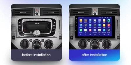 Navigatie Auto Teyes CC3 Split Ford C-Max 2004-2010 4+32GB 9" QLED Octa-core 1.8Ghz, Android 4G Bluetooth 5.1 DSP - Img 3
