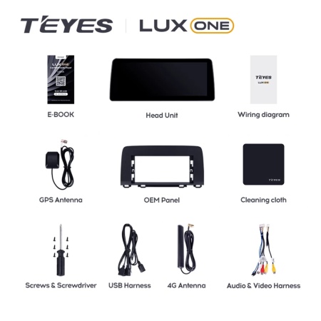 Navigatie Auto Teyes Lux One 360° Honda CR-V 5 2016-2022 6+128GB 12.3" IPS Octa-core 2Ghz, Android 4G Bluetooth 5.1 DSP - Img 8