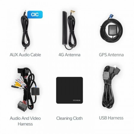 Navigatie auto Teyes Lux One BMW X5 E70 2010-2014 CIC 6+128GB 12.3” IPS Octa-Core 2.0 GHz Android 4G DSP Bluetooth 5.1 - Img 3