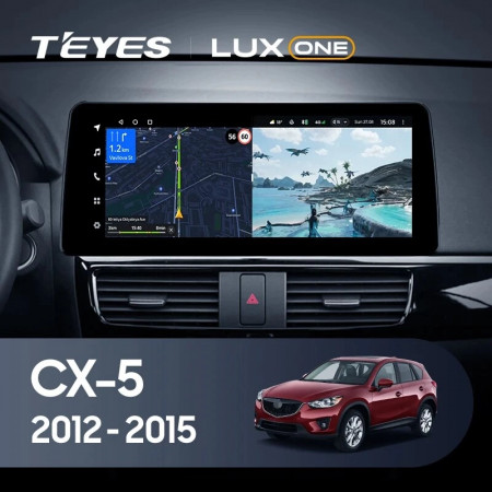 Navigatie Auto Teyes Lux One Mazda CX-5 2012-2015 6+128GB 12.3" IPS Octa-core 2Ghz, Android 4G Bluetooth 5.1 DSP - Img 2
