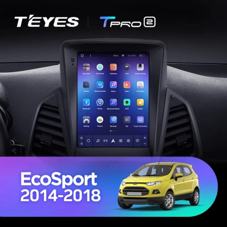 Navigatie Auto Teyes Tip Tesla TPRO 2 Ford EcoSport 2014-2023 3+32GB 9.7" QLED Octa-core 1.8Ghz, Android 4G Bluetooth 5.1 DSP - Img 2