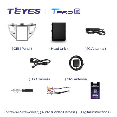Navigatie Auto Teyes Tip Tesla TPRO 2 Hyundai Tucson 3 2015-2018 4+64GB 9.7&quot; QLED Octa-core 1.8Ghz, Android 4G Bluetooth 5.1 DSP - Img 8