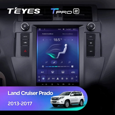 Navigatie Auto Teyes Tip Tesla TPRO 2 Toyota Land Cruiser Prado J150 2013-2017 3+32GB 9.7" QLED Octa-core 1.8Ghz, Android 4G Bluetooth 5.1 DSP - Img 5