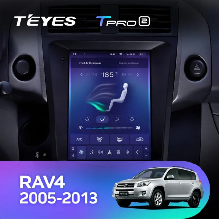 Navigatie Auto Teyes Tip Tesla TPRO 2 Toyota RAV4 XA30 2005-2013 3+32GB 9.7" QLED Octa-core 1.8Ghz, Android 4G Bluetooth 5.1 DSP - Img 4