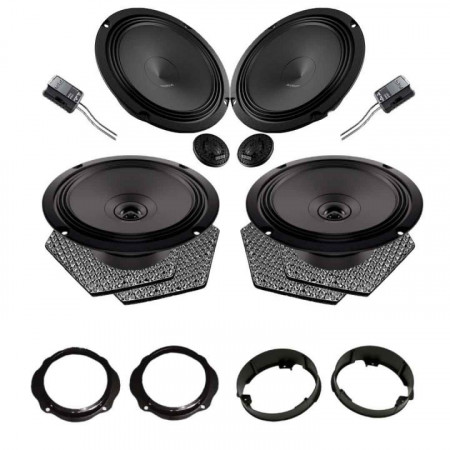 Pachet difuzoare auto Audison Prima dedicat Ford Focus C-Max 2003-2010, RMS 100W - Img 2
