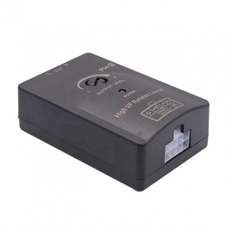 Adaptor audio High-Low RCA cu 2 canale si remote - Img 3
