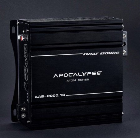 AMPLIFICATOR AUTO DEAF BONCE APOCALYPSE AAB 2000.1D ATOM, MONOBLOC, 2000W - Img 2
