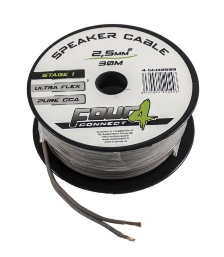 Cablu boxe Four Connect, 4-SCM2530, Stage 1, 30 M, 2.5 MM2, OFCA