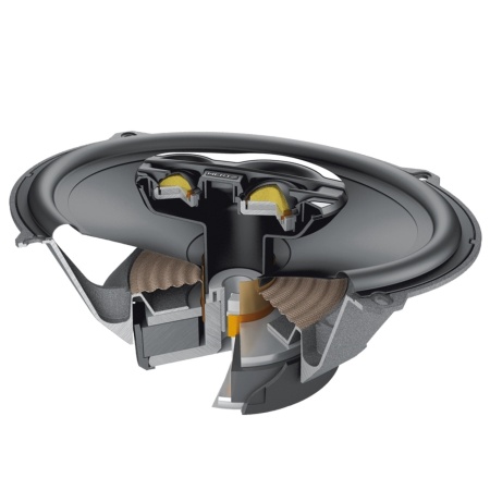 Difuzoare auto Hertz Mille Pro MPX 690.3, set coaxial 3 căi, 6x9 inch, 130W RMS, 4Ω, 2 difuzoare - Img 4