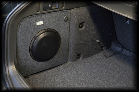 Incinta inchisa subwoofer dedicat Skoda Octavia 3 Wagon, 250 mm, 15L - Img 7