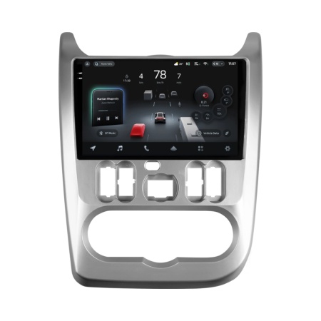Navigatie Auto cu Asistenta AI Teyes CC4 PRO Dacia Logan 1 2008-2012 8+128GB 9.5" QLED, Android 13, 5G, 7.1 DSP, CarPlay