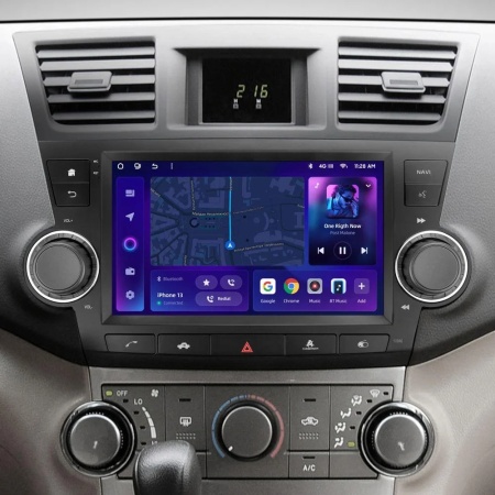 Navigatie Auto MOSS M2 Toyota Highlander 2 2007-2013 4+64GB 9" IPS Octa-core 1.6Ghz, Android 4G Bluetooth 5.1 DSP - Img 2