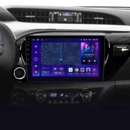 Navigatie Auto MOSS M3 Toyota Hilux 2015-2020 4+32GB 10" QLED Octa-core 2Ghz, Android 4G Bluetooth 5.1 DSP - Img 2