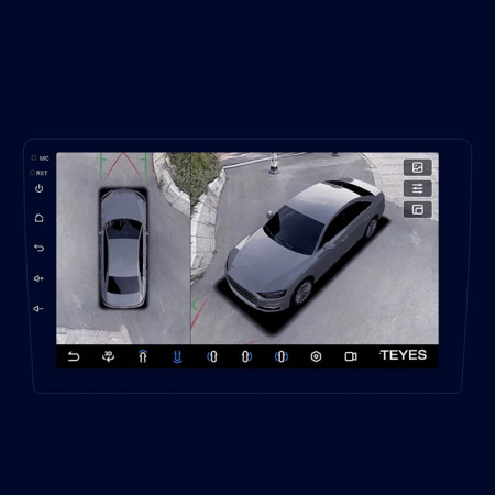 Navigatie Auto Teyes CC3 360° Toyota RAV4 2 XA20 2000-2003 6+128GB 9&quot; QLED Octa-core 1.8Ghz, Android 4G Bluetooth 5.1 DSP - Img 5