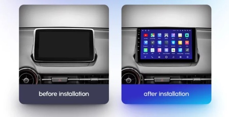 Navigatie Auto Teyes CC3 Split Mazda CX-3 2014-2023 4+32GB 9" QLED Octa-core 1.8Ghz, Android 4G Bluetooth 5.1 DSP - Img 2