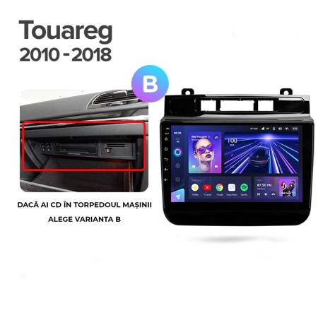 Navigatie Auto Teyes CC3 Volkswagen Touareg 2 2010-2018 4+64GB 9" QLED Octa-core 1.8Ghz, Android 4G Bluetooth 5.1 DSP - Img 9